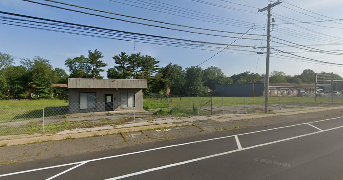 The lot at 995 Bridgeport Ave. in Milford, planned site of the new Beth-El Center